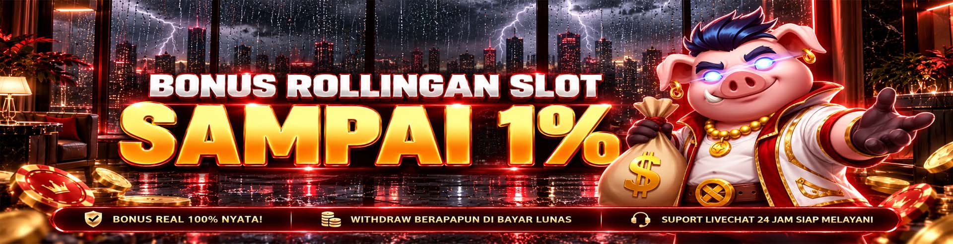 Bonus Slot 1%